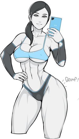 Even sexier wii fit - unknown artist