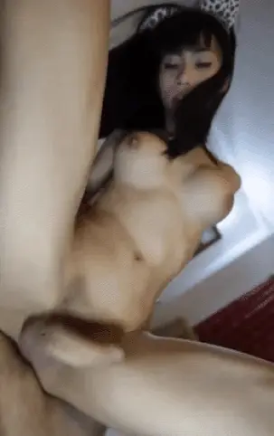 Sexy asian shemale riding a cock