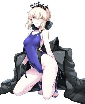 artoria pendragon, artoria pendragon, and saber alter (fate/grand order, fate/stay night, and fate (series)) drawn by harukon (halcon)
