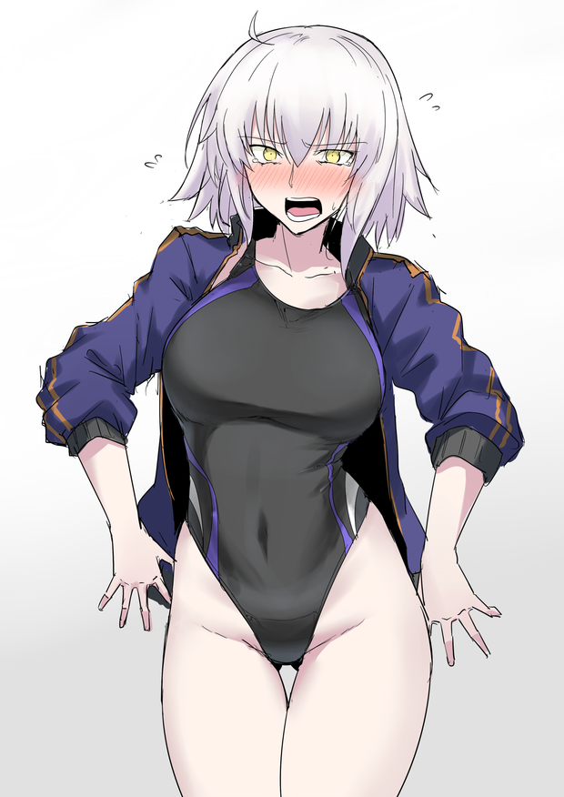 jeanne d'arc (alter) (fate) by  harukon (halcon)