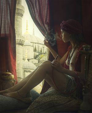 Chilling and waiting