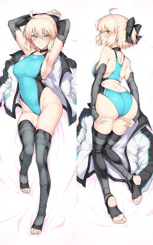 okita souji and okita souji (fate/grand order and fate (series)) drawn by harukon (halcon)