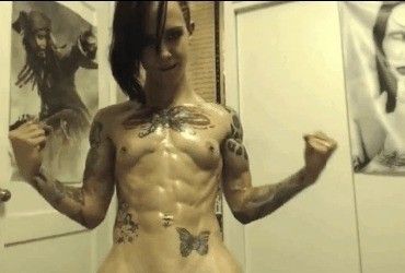 Super hot muscle body