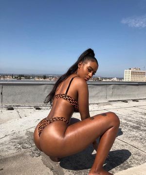 Ebony Beach Booty