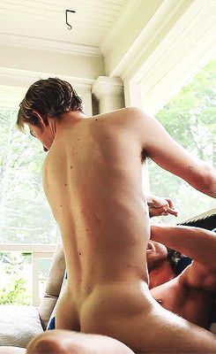 Pre Serum Steve Riding Long Haired Bucky