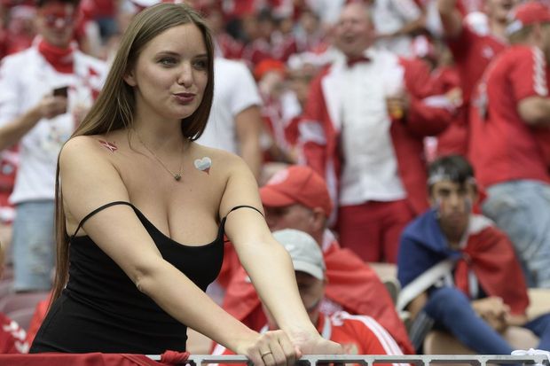 Denmark fan World Cup 2018