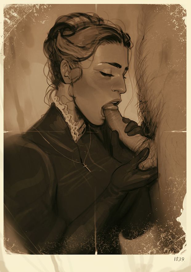 A Victorian blowjob.