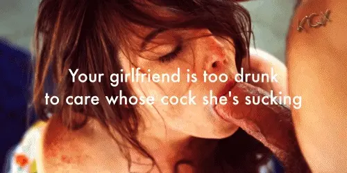 A few shots of tequilla reveal her inner slut!