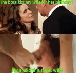 Boss miss your wife and you smashed his wife