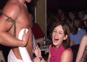 wife enjoying strippers cock