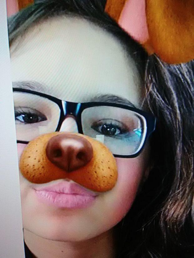 She is 18