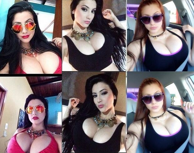 Tons Of Huge tits On Amateur Babe Kathy Yeo