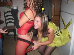 Amateur Halloween Nudes