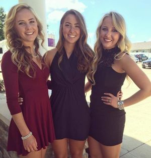 Wonder if they are wearing any underwear under those dresses?