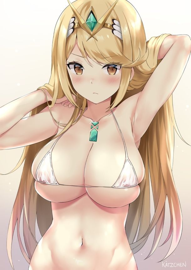 hot blonde in bikini