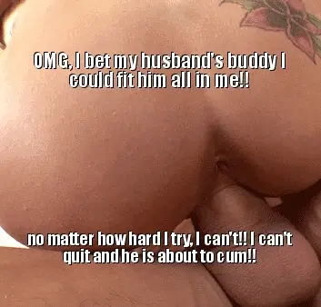 Pet I can get it all inside. And what's she got was pussy full of cum