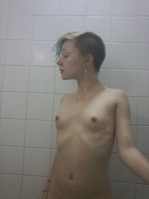tomboy in shower