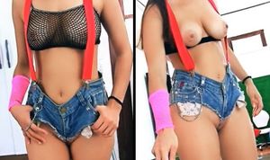 Winona’s booty shorts