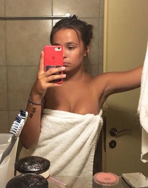 Uliana Just Came Outta Shower