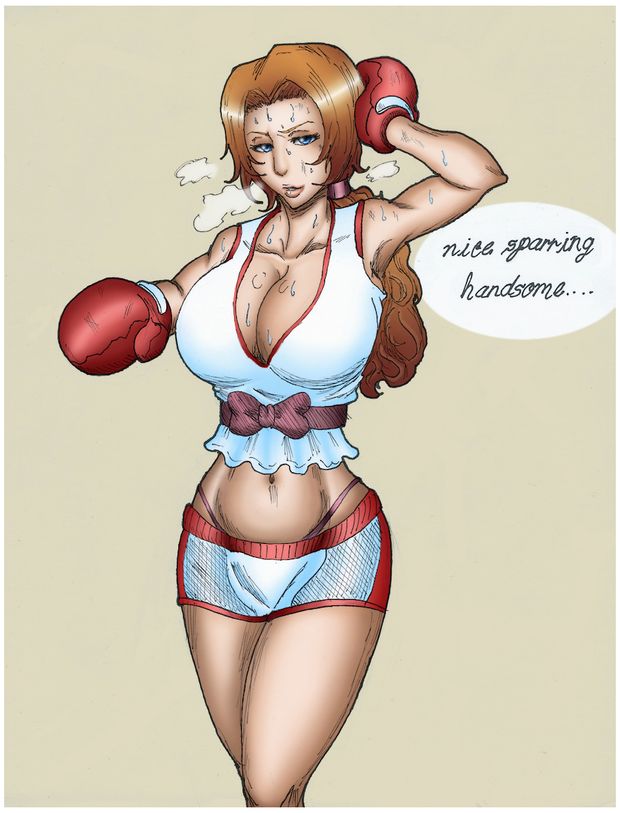 Boxer Rangiku Matsumoto - Coloured by MaskedWander