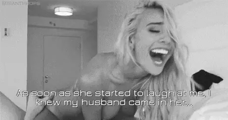 She did it