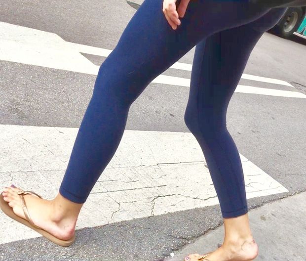 Hot teen leggings