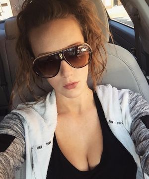 In her mind, she's Elizabeth Taylor...