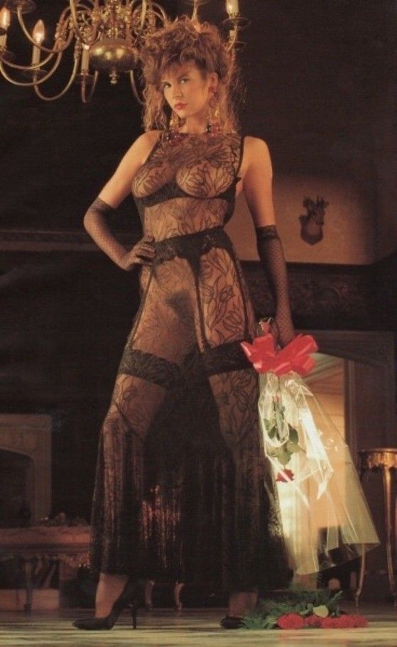 Classic Black Lace Babe