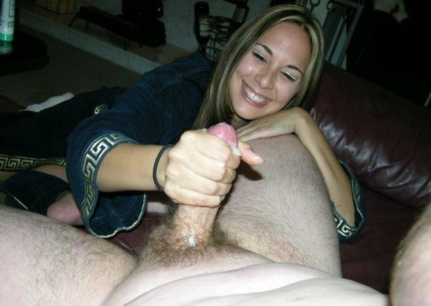 mom handjob cumshot