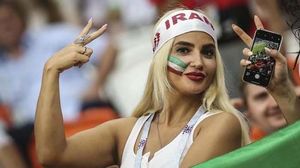Iranian blondies in the world cup