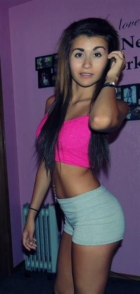 Sexy slut with braces