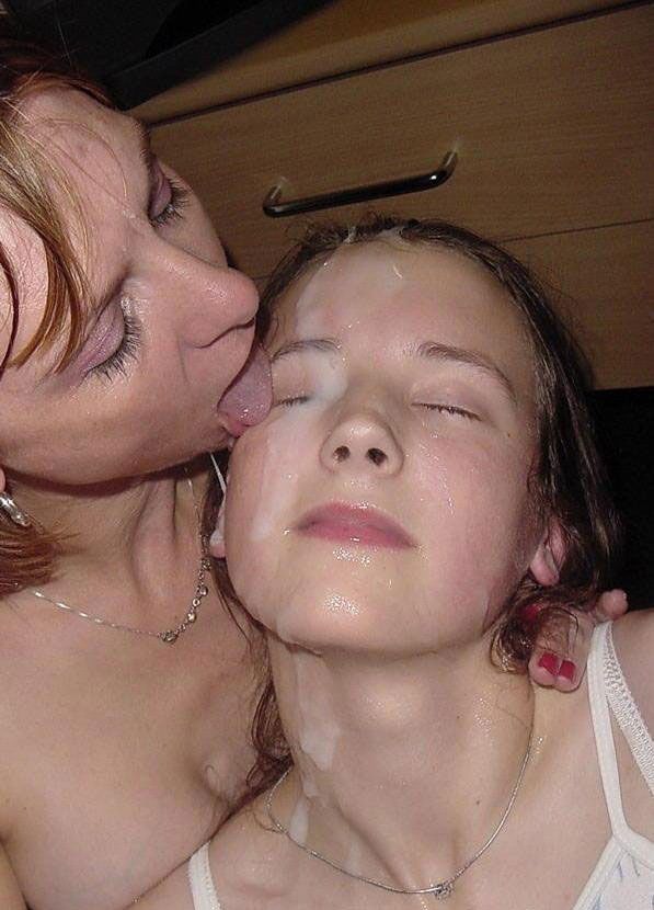 licking daughter