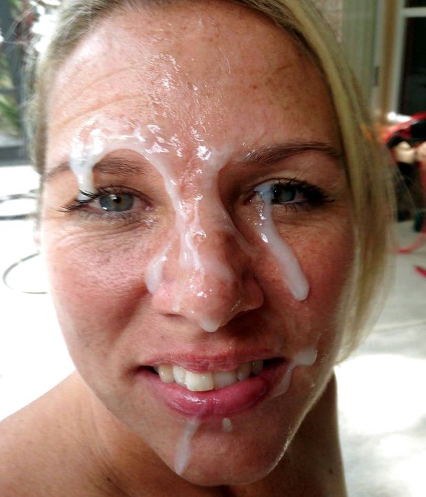 blonde milf cumslut
