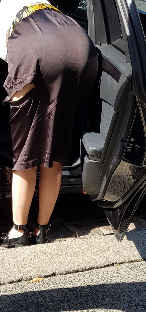 Wife packing car