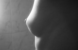 small tit - boobside - black & white #