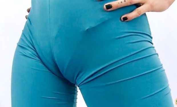 Wilma does yoga in Tight bodysuit