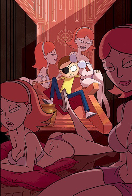 evil morty and jessicas