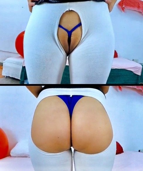 Esmeraldas fat ass and puffy pussy
