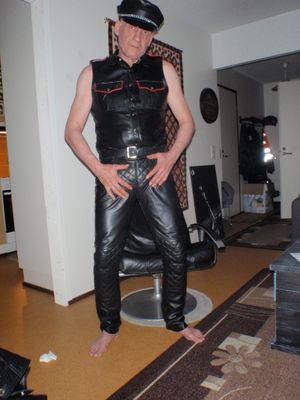 finnish kinky amateur leather gay Juha Vantanen
