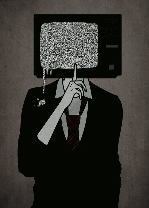 A guy with a TV ._.