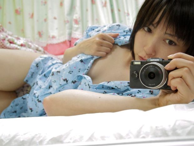 Adorable pajama teen