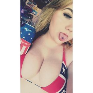 Truck slut huge tits