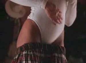 Racquel Darrian amazing ass (white leotard)