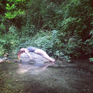 Tatiana Ventôse at Cazorla in Spain