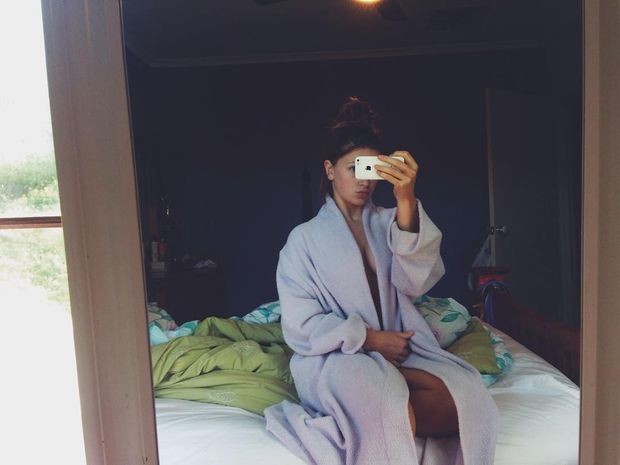 Sexy bathrobe