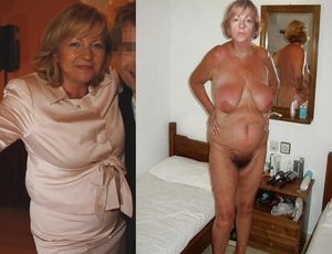 GILF Dressed Undressed