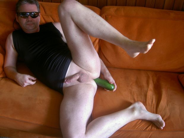 I love zucchini, especially in my ass