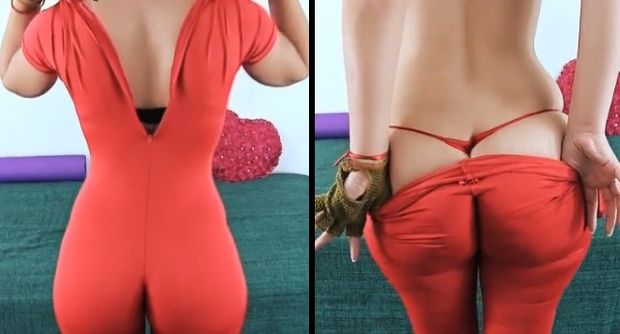 Fiona’s red bodysuit