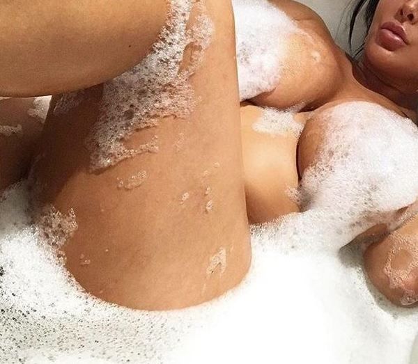 Hot Babe Taking a Bath
