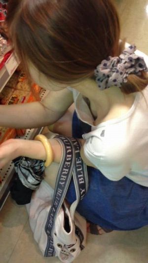 pretty nipple in supermarket